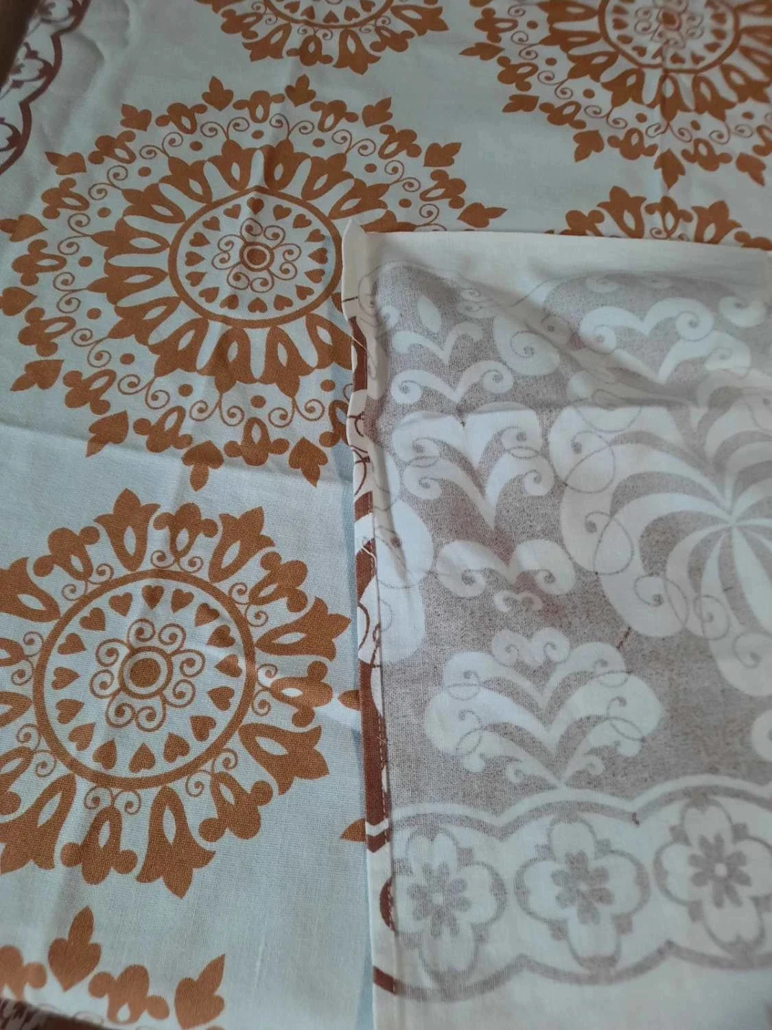 🥀Nappe nueva de algodón 180 x 145. Cosida a mano. – photo 4